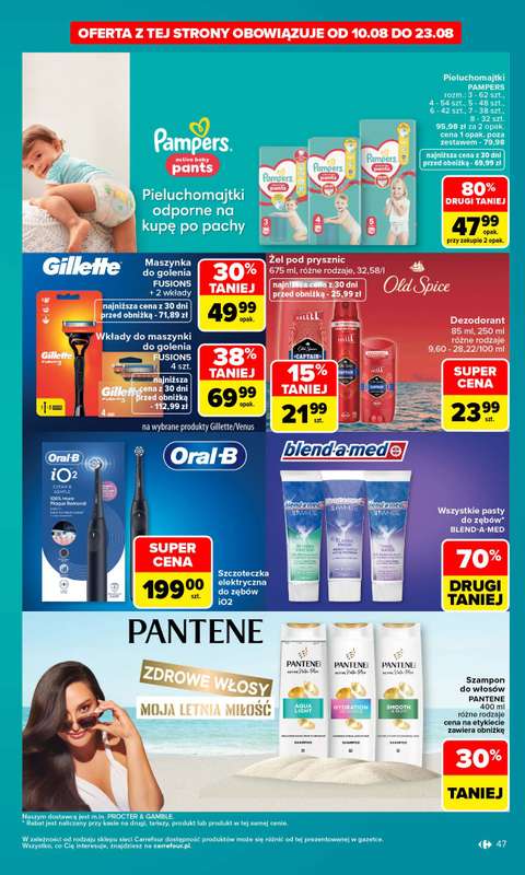 Carrefour Market - gazetka promocyjna Gazetka Carrefour Market od poniedziałku od poniedziałku 10.08 do piątku 14.08 - strona 49