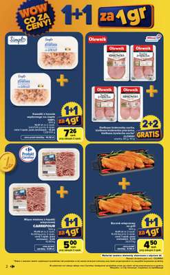 Carrefour Market - gazetka promocyjna Gazetka Wow co za ceny od poniedziałku 10.08 do piątku 14.08 - strona 2