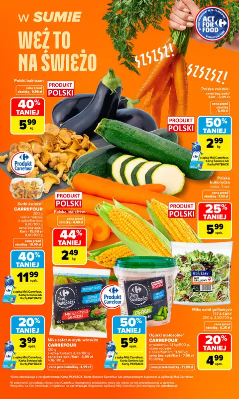 Carrefour Market - gazetka promocyjna Gazetka Weź to na świeżo od poniedziałku 10.08 do piątku 14.08 - strona 5