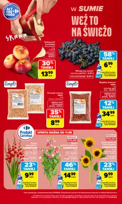 Carrefour Market - gazetka promocyjna Gazetka Weź to na świeżo od poniedziałku 10.08 do piątku 14.08 - strona 6