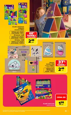 Carrefour Market - gazetka promocyjna Gazetka Szkoła nowy sezon od poniedziałku 10.08 do soboty 12.09 - strona 3