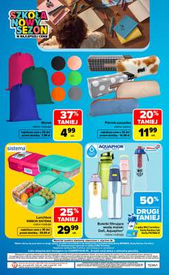 Carrefour Market - gazetka promocyjna Gazetka Szkoła nowy sezon od poniedziałku 10.08 do soboty 12.09 - strona 16