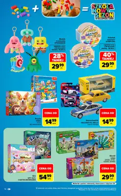Carrefour Market - gazetka promocyjna Gazetka Szkoła nowy sezon od poniedziałku 10.08 do soboty 12.09 - strona 14
