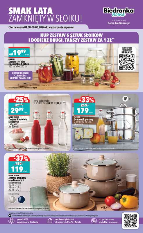 Biedronka Home - gazetka promocyjna Najlepsze oferty od soboty 08.08 do soboty 31.10 - strona 3