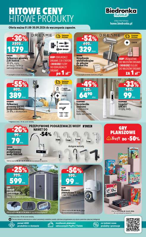 Biedronka Home - gazetka promocyjna Najlepsze oferty od soboty 08.08 do soboty 31.10 - strona 5