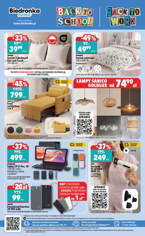 Biedronka Home - gazetka promocyjna Najlepsze oferty od soboty 08.08 do soboty 31.10 - strona 4