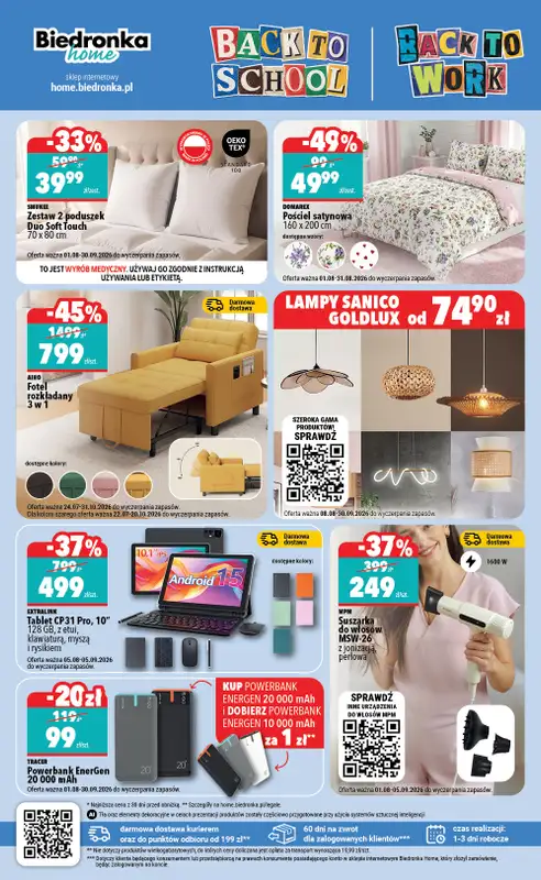 Biedronka Home - gazetka promocyjna Najlepsze oferty od soboty 08.08 do soboty 31.10 - strona 4