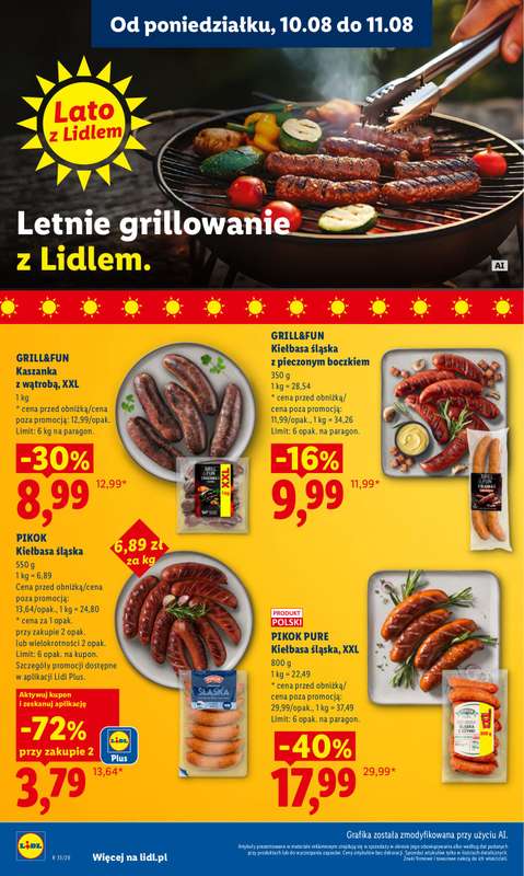 Lidl - gazetka promocyjna Oferta od poniedziałku od poniedziałku 10.08 do wtorku 11.08 - strona 46