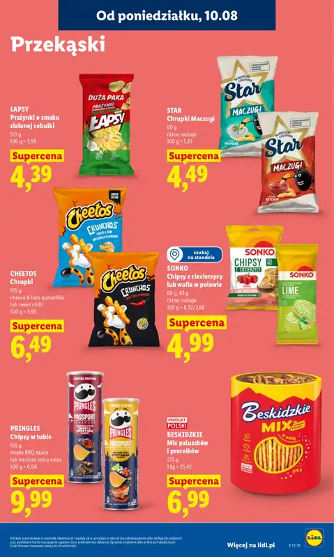 Lidl - gazetka promocyjna Oferta od poniedziałku od poniedziałku 10.08 do wtorku 11.08 - strona 75