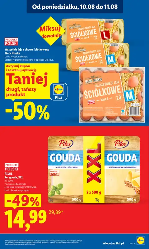 Lidl - gazetka promocyjna Oferta od poniedziałku od poniedziałku 10.08 do wtorku 11.08 - strona 19