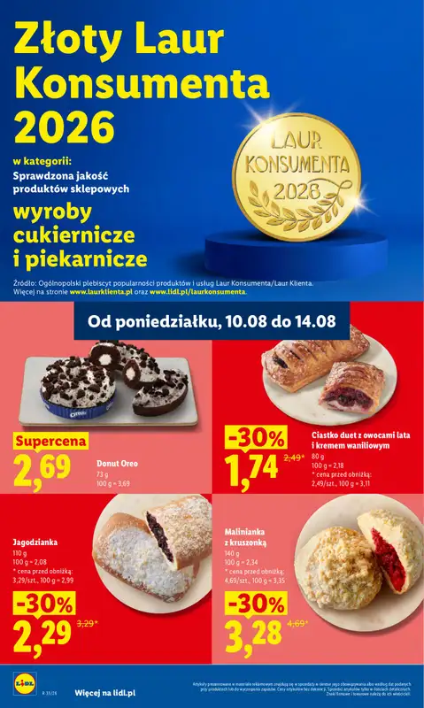 Lidl - gazetka promocyjna Oferta od poniedziałku od poniedziałku 10.08 do wtorku 11.08 - strona 48