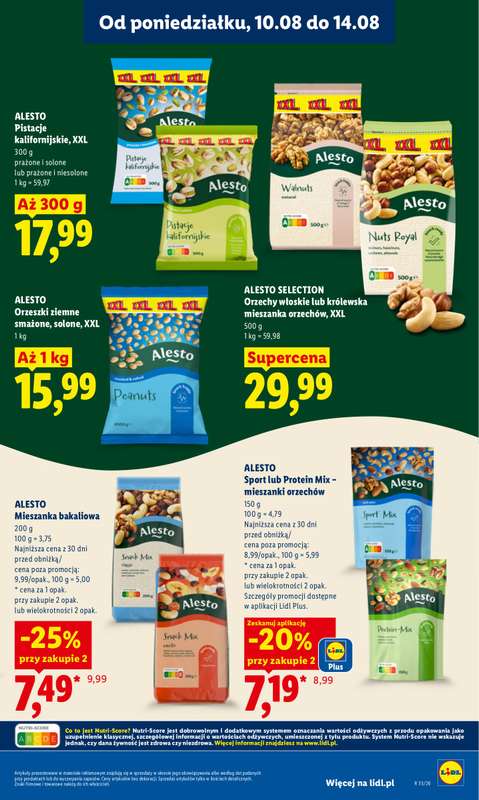 Lidl - gazetka promocyjna Oferta od poniedziałku od poniedziałku 10.08 do wtorku 11.08 - strona 79