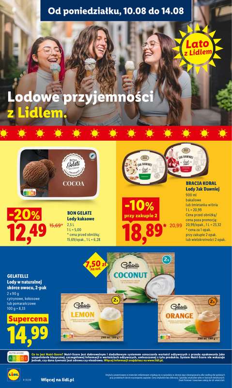 Lidl - gazetka promocyjna Oferta od poniedziałku od poniedziałku 10.08 do wtorku 11.08 - strona 68
