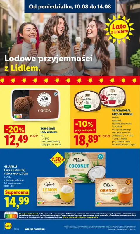 Lidl - gazetka promocyjna Oferta od poniedziałku od poniedziałku 10.08 do wtorku 11.08 - strona 68