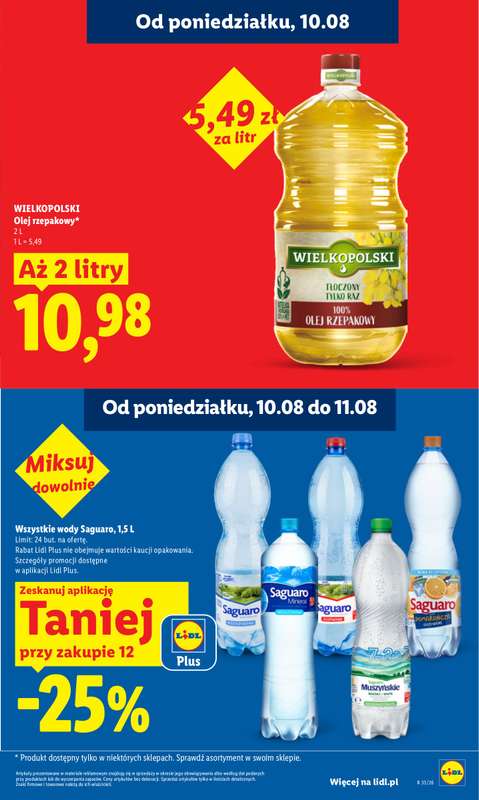 Lidl - gazetka promocyjna Oferta od poniedziałku od poniedziałku 10.08 do wtorku 11.08 - strona 27
