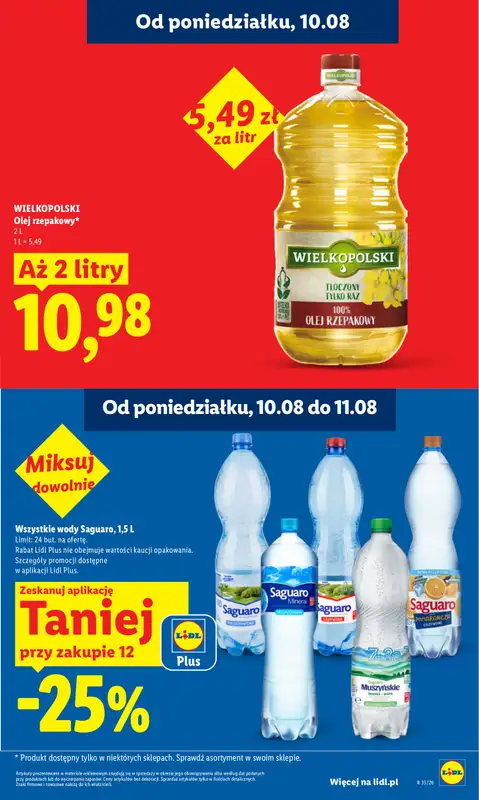 Lidl - gazetka promocyjna Oferta od poniedziałku od poniedziałku 10.08 do wtorku 11.08 - strona 27