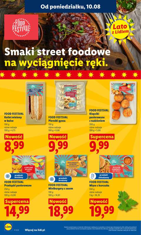 Lidl - gazetka promocyjna Oferta od poniedziałku od poniedziałku 10.08 do wtorku 11.08 - strona 62