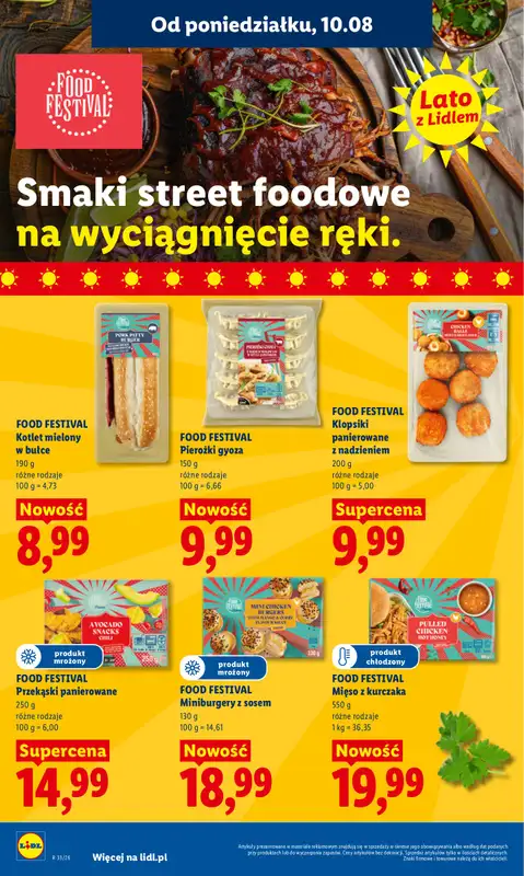 Lidl - gazetka promocyjna Oferta od poniedziałku od poniedziałku 10.08 do wtorku 11.08 - strona 62