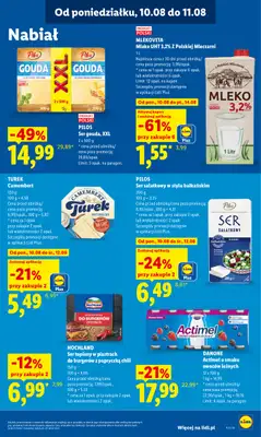 Lidl - gazetka promocyjna Oferta od poniedziałku od poniedziałku 10.08 do wtorku 11.08 - strona 59