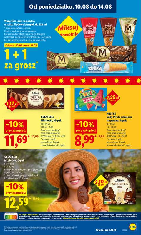 Lidl - gazetka promocyjna Oferta od poniedziałku od poniedziałku 10.08 do wtorku 11.08 - strona 69