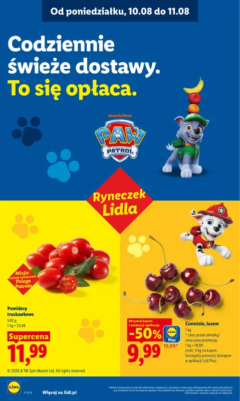 Lidl - gazetka promocyjna Oferta od poniedziałku od poniedziałku 10.08 do wtorku 11.08 - strona 44