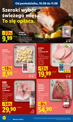 Lidl - gazetka promocyjna Oferta od poniedziałku od poniedziałku 10.08 do wtorku 11.08 - strona 56