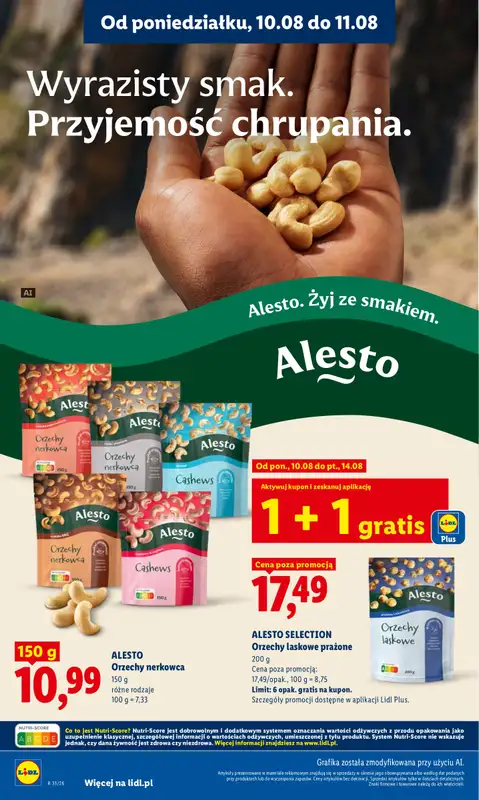 Lidl - gazetka promocyjna Oferta od poniedziałku od poniedziałku 10.08 do wtorku 11.08 - strona 78
