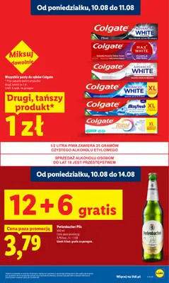 Lidl - gazetka promocyjna Oferta od poniedziałku od poniedziałku 10.08 do wtorku 11.08 - strona 29