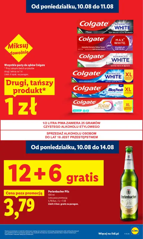 Lidl - gazetka promocyjna Oferta od poniedziałku od poniedziałku 10.08 do wtorku 11.08 - strona 29