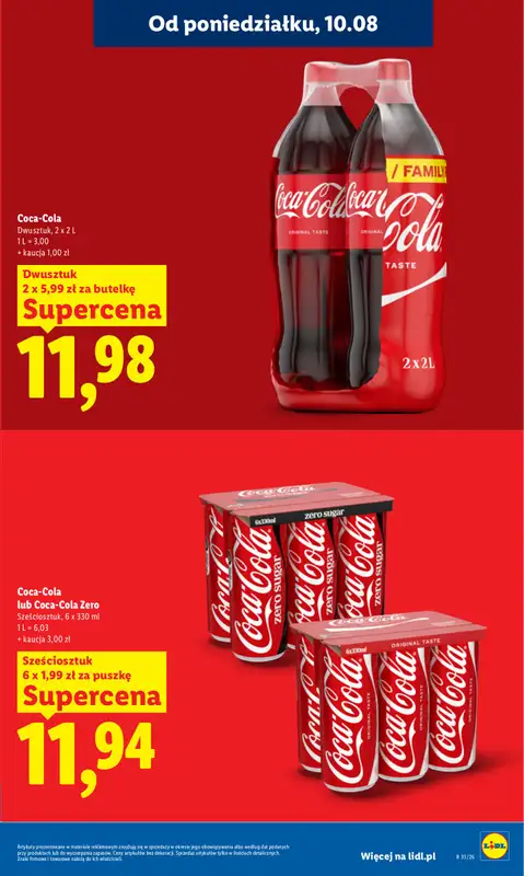 Lidl - gazetka promocyjna Oferta od poniedziałku od poniedziałku 10.08 do wtorku 11.08 - strona 17