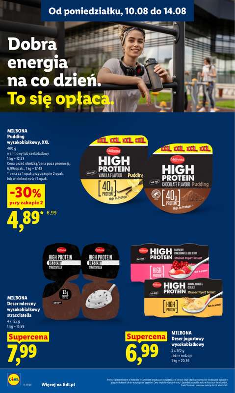Lidl - gazetka promocyjna Oferta od poniedziałku od poniedziałku 10.08 do wtorku 11.08 - strona 66