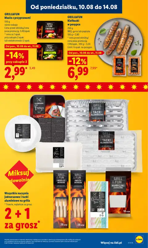 Lidl - gazetka promocyjna Oferta od poniedziałku od poniedziałku 10.08 do wtorku 11.08 - strona 47