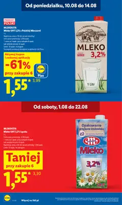 Lidl - gazetka promocyjna Oferta od poniedziałku od poniedziałku 10.08 do wtorku 11.08 - strona 10