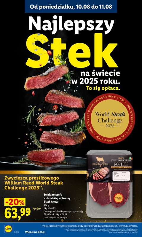 Lidl - gazetka promocyjna Oferta od poniedziałku od poniedziałku 10.08 do wtorku 11.08 - strona 52