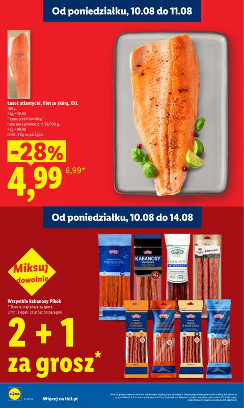 Lidl - gazetka promocyjna Oferta od poniedziałku od poniedziałku 10.08 do wtorku 11.08 - strona 18