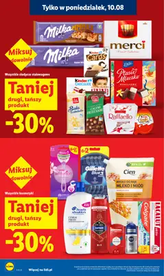 Lidl - gazetka promocyjna Oferta od poniedziałku od poniedziałku 10.08 do wtorku 11.08 - strona 28