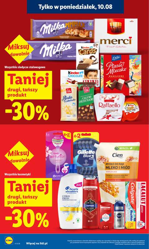 Lidl - gazetka promocyjna Oferta od poniedziałku od poniedziałku 10.08 do wtorku 11.08 - strona 28