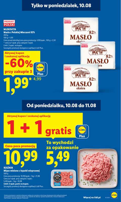 Lidl - gazetka promocyjna Oferta od poniedziałku od poniedziałku 10.08 do wtorku 11.08 - strona 9