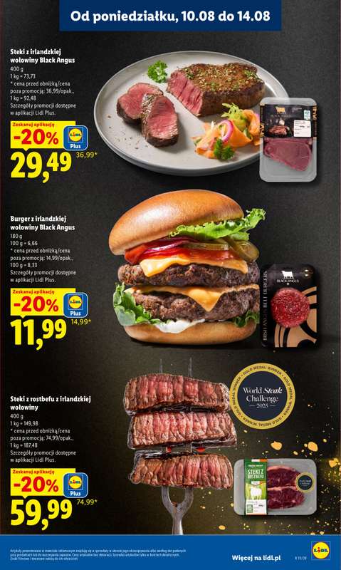 Lidl - gazetka promocyjna Oferta od poniedziałku od poniedziałku 10.08 do wtorku 11.08 - strona 53