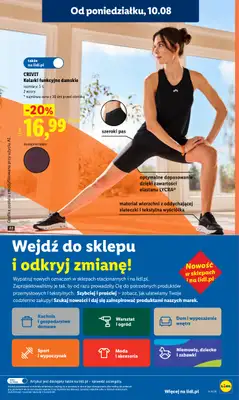 Lidl - gazetka promocyjna Oferta od poniedziałku od poniedziałku 10.08 do wtorku 11.08 - strona 39