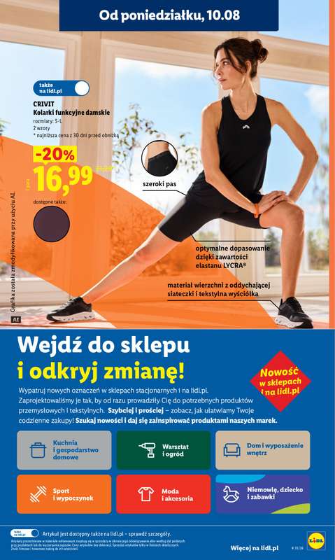 Lidl - gazetka promocyjna Oferta od poniedziałku od poniedziałku 10.08 do wtorku 11.08 - strona 39