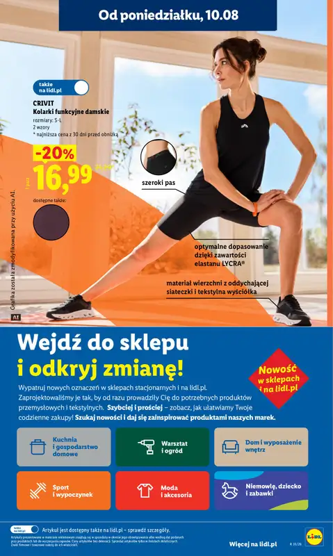 Lidl - gazetka promocyjna Oferta od poniedziałku od poniedziałku 10.08 do wtorku 11.08 - strona 39