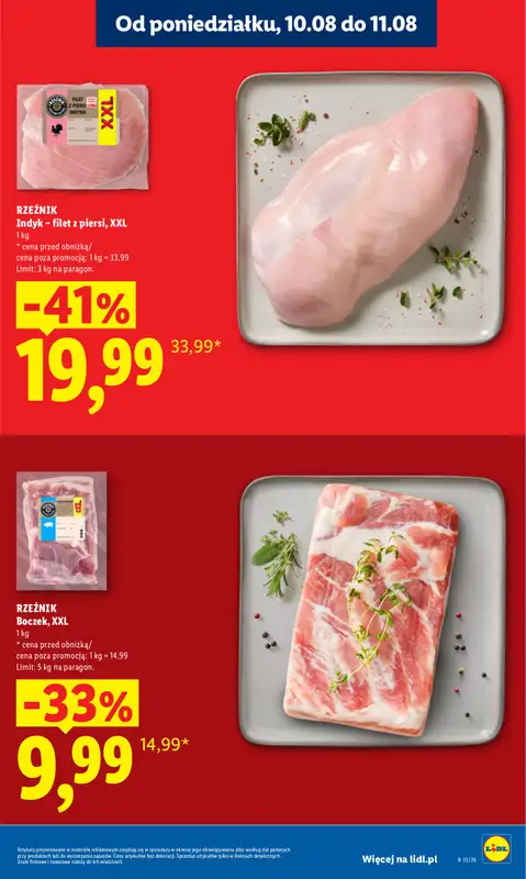 Lidl - gazetka promocyjna Oferta od poniedziałku od poniedziałku 10.08 do wtorku 11.08 - strona 11
