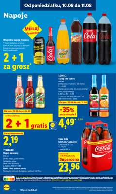 Lidl - gazetka promocyjna Oferta od poniedziałku od poniedziałku 10.08 do wtorku 11.08 - strona 72