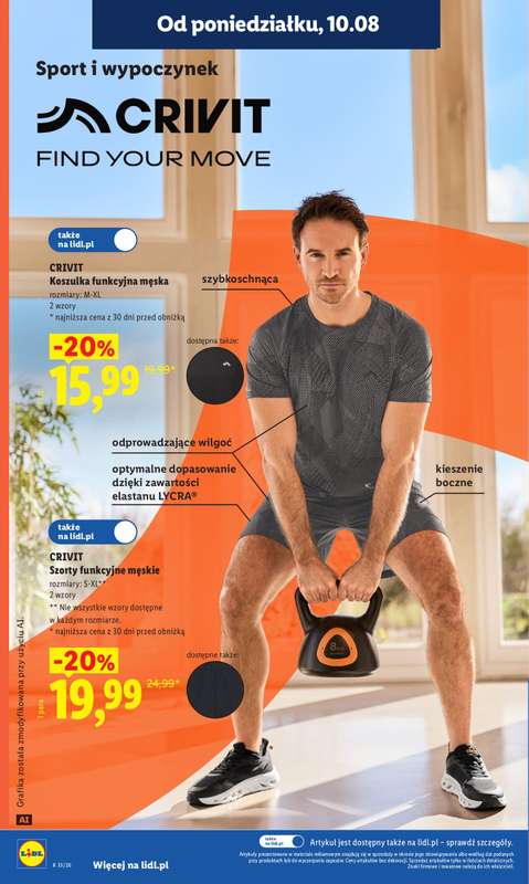 Lidl - gazetka promocyjna Oferta od poniedziałku od poniedziałku 10.08 do wtorku 11.08 - strona 36