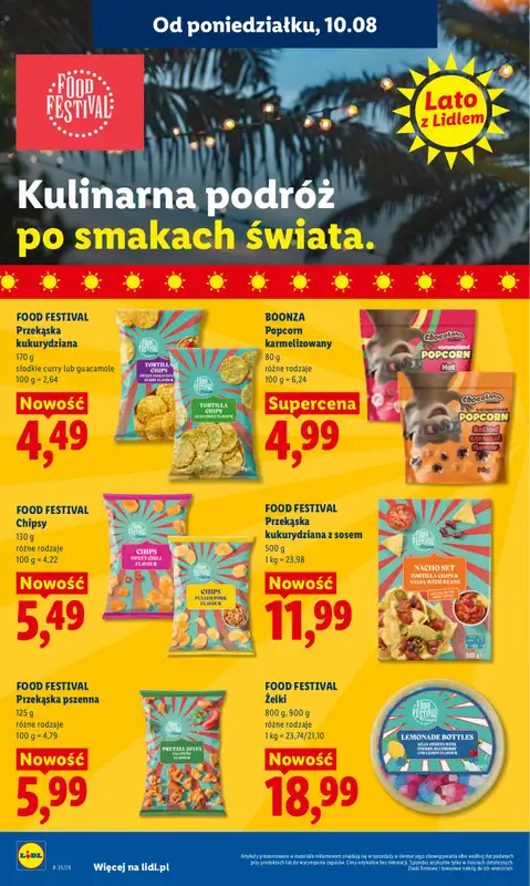 Lidl - gazetka promocyjna Oferta od poniedziałku od poniedziałku 10.08 do wtorku 11.08 - strona 64