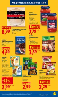 Lidl - gazetka promocyjna Oferta od poniedziałku od poniedziałku 10.08 do wtorku 11.08 - strona 85