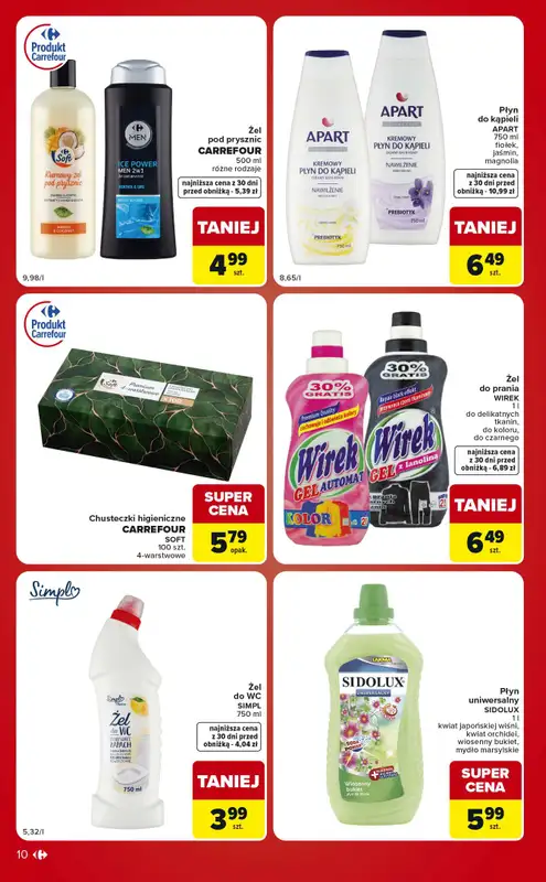 Carrefour Market - gazetka promocyjna Gazetka Ekspresowe zakupy od wtorku 11.08 do poniedziałku 17.08 - strona 10