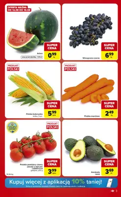 Carrefour Market - gazetka promocyjna Gazetka Ekspresowe zakupy od wtorku 11.08 do poniedziałku 17.08 - strona 3