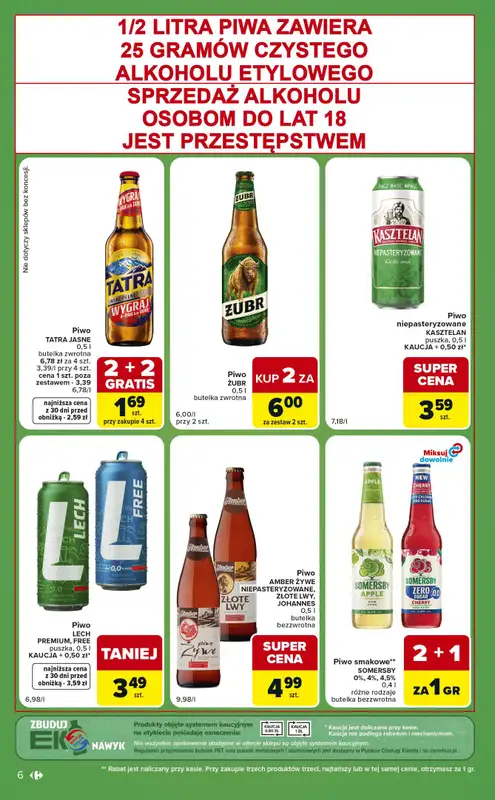 Carrefour Express - gazetka promocyjna Gazetka Express od wtorku 11.08 do poniedziałku 17.08 - strona 6